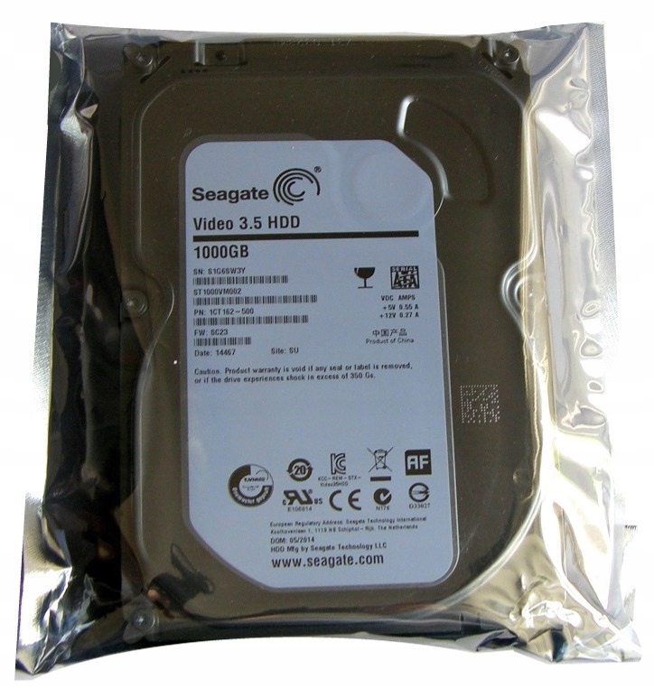 Купить ЖЕСТКИЙ ДИСК SEAGATE 1 ТБ, 1000 ГБ, 3,5 дюйма, 64 МБ, SATA III: отзывы, фото, характеристики в интерне-магазине Aredi.ru