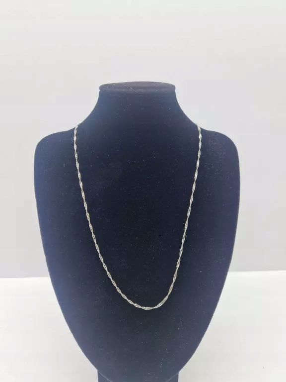 SREBRNY ŁAŃCUSZEK 1,84G PR.925 DŁ. 46CM