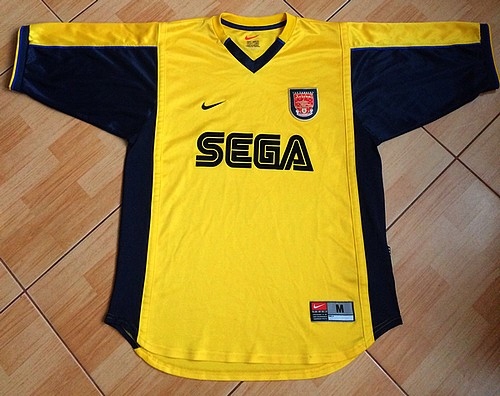 KOSZULKA ARSENAL LONDYN 1999/01 AWAY MEGA UNIKAT !