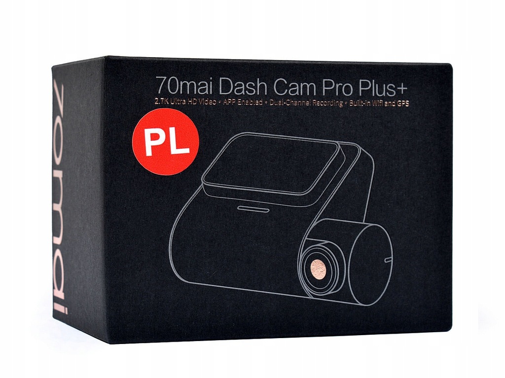 Купить Автомобильная камера 70mai PRO Plus+ A500S, язык: PL: отзывы, фото, характеристики в интерне-магазине Aredi.ru