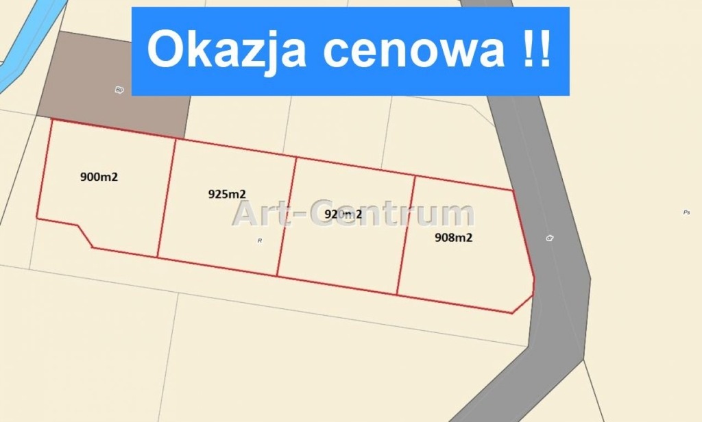 Działka, Zielonka, Białe Błota (gm.), 908 m²