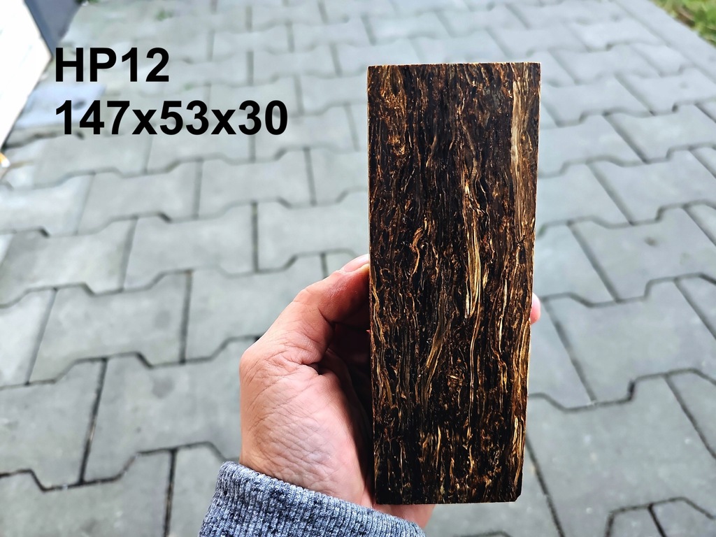 Drewno stabilizowane - Hempwood bloczek HP12