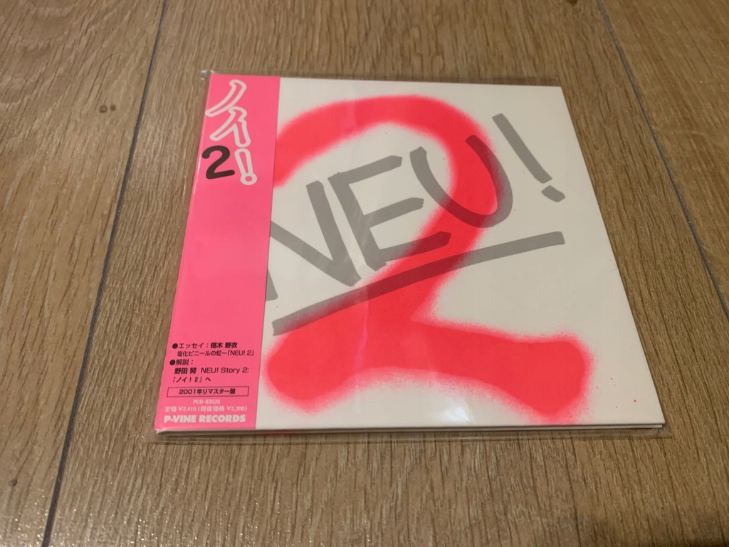 NEU! - 2 - JAPAN MINI CD LP