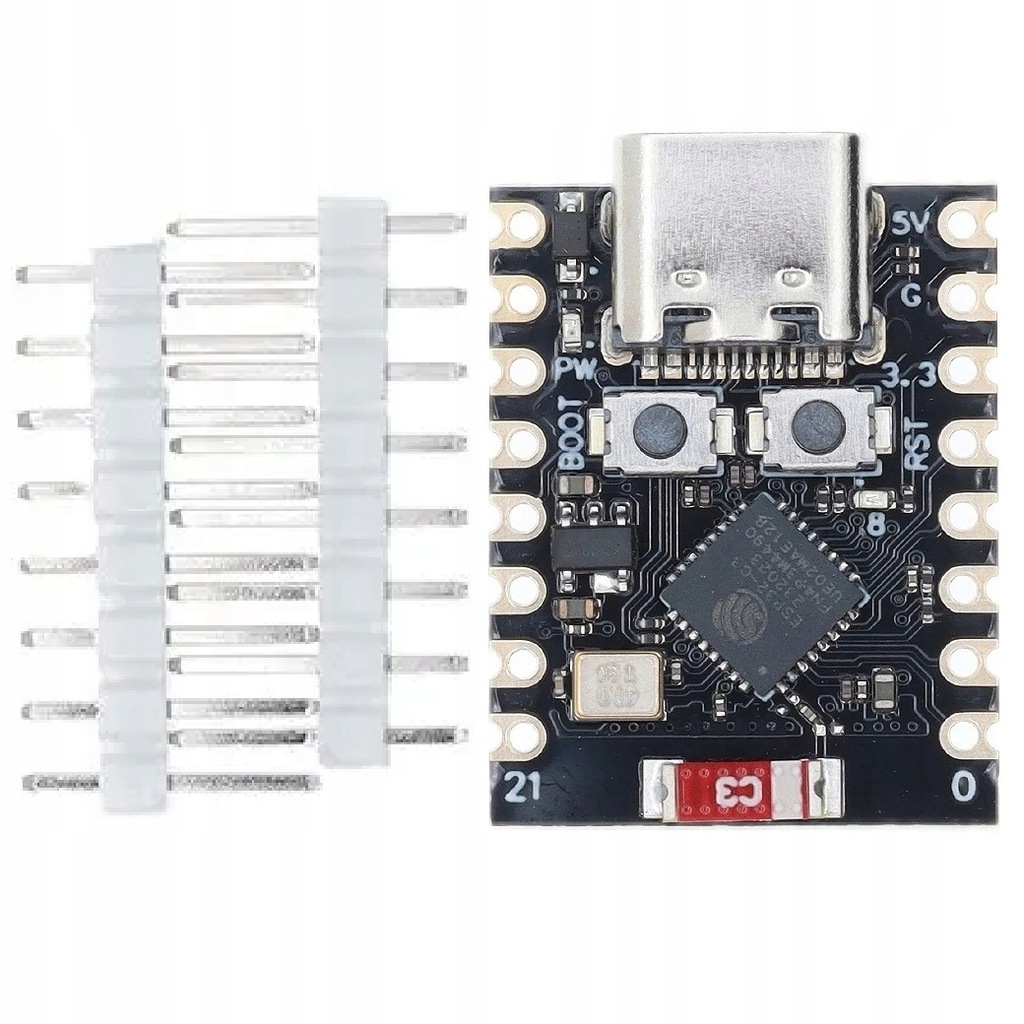 PŁYTKA ROZWOJOWA ESP32-C3 SUPER MINI ARDUINO WIFI BLUETOOTH 5 RISC-V USB-C