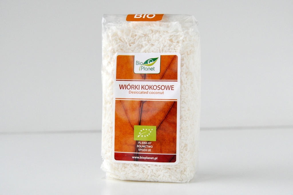 Wiórki kokosowe BIO 200 g. Bio Planet