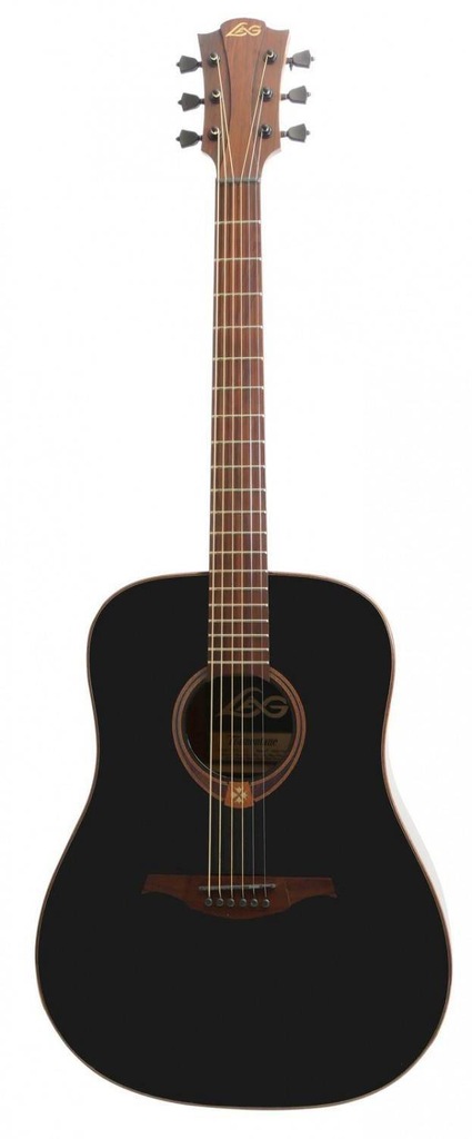 Gitara Akustyczna LAG T118D-BLK - Super Jakość!