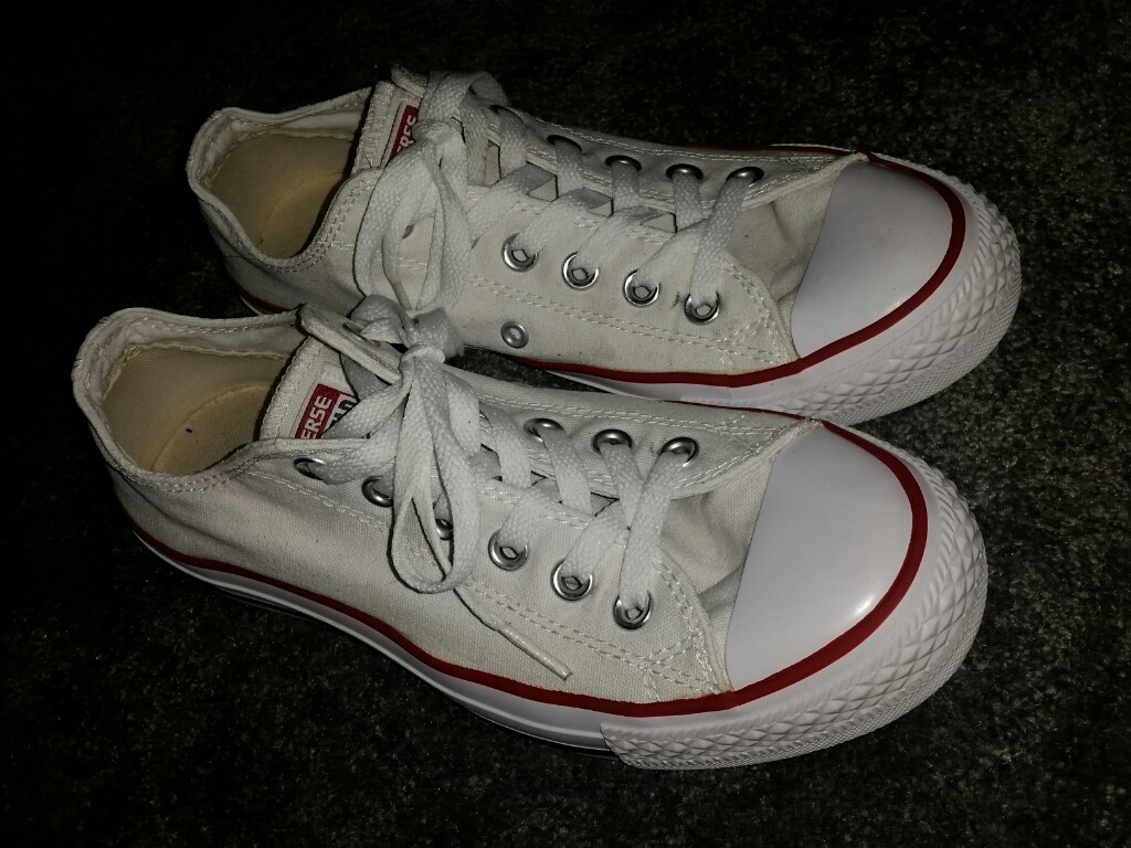 CONVERSE białe krótkie 39