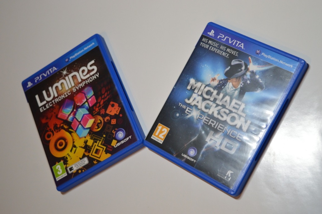 Zestaw dwóch gier Michael Jackson Lumines PS VITA