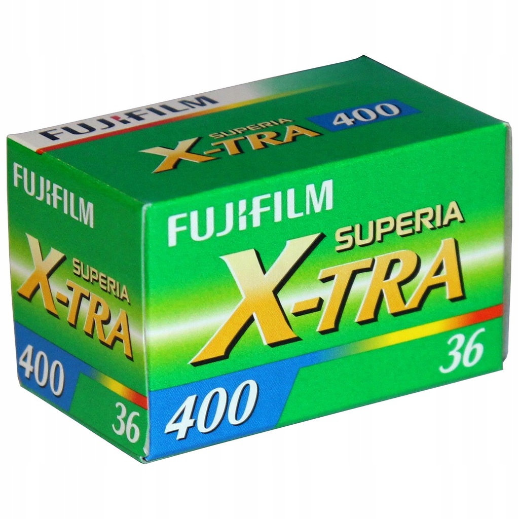 FUJIFILM SUPERIA X-TRA 400/36 NEGATYW KLISZA FILM