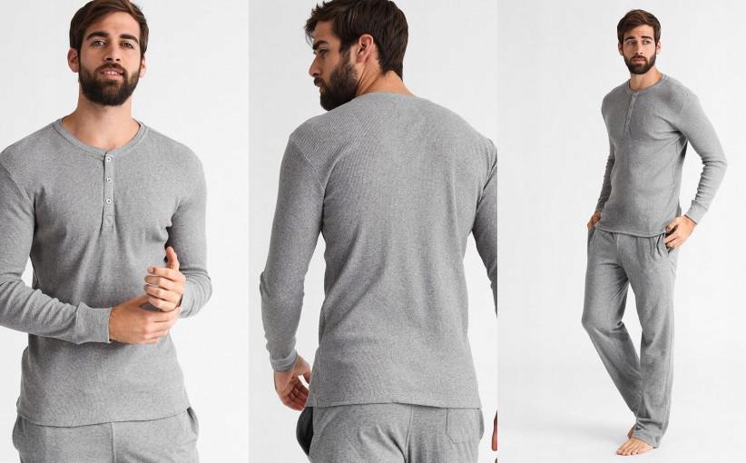F1N018 KOSZULKA BLUZKA SZARA 300LS LEVI'S XL