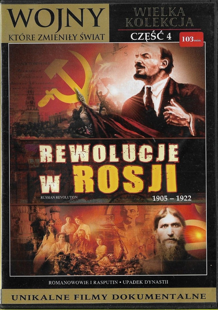 Rewolucje w Rosji 1905-1922 DVD