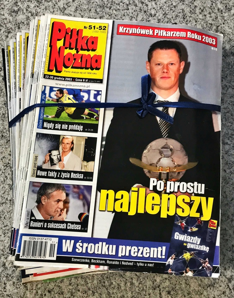 TYGODNIK PIŁKA NOŻNA CAŁY ROCZNIK 2003