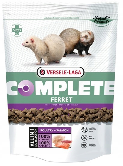 Versele Ferret Complete pokarm dla fretki 750g