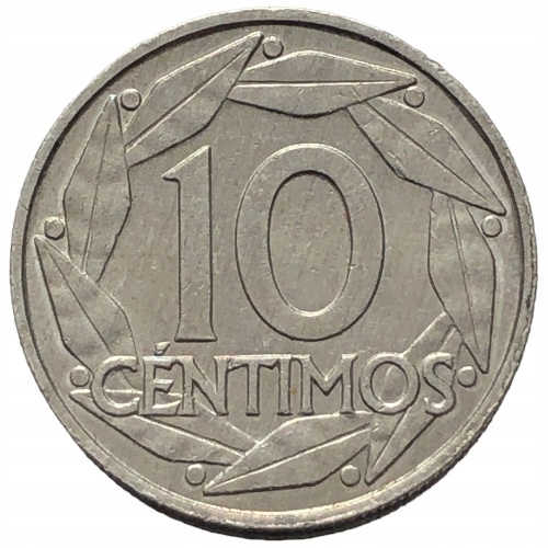 62321. Hiszpania - 10 centymów - 1959r.