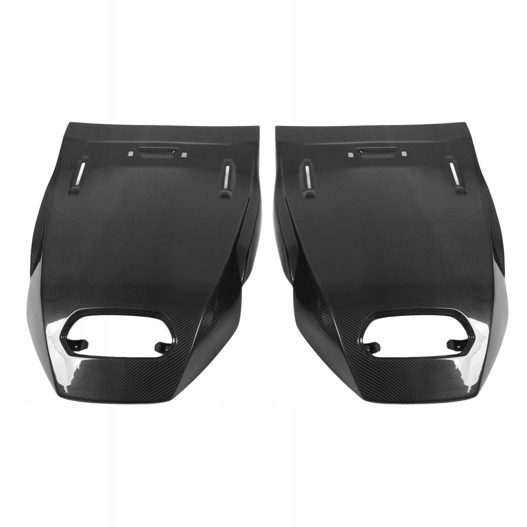 2 szt. Wykończenie oparcia siedzenia Osłona suchego włókna węglowego