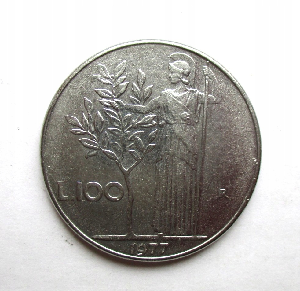 100 Lirów 1977 r. Italia