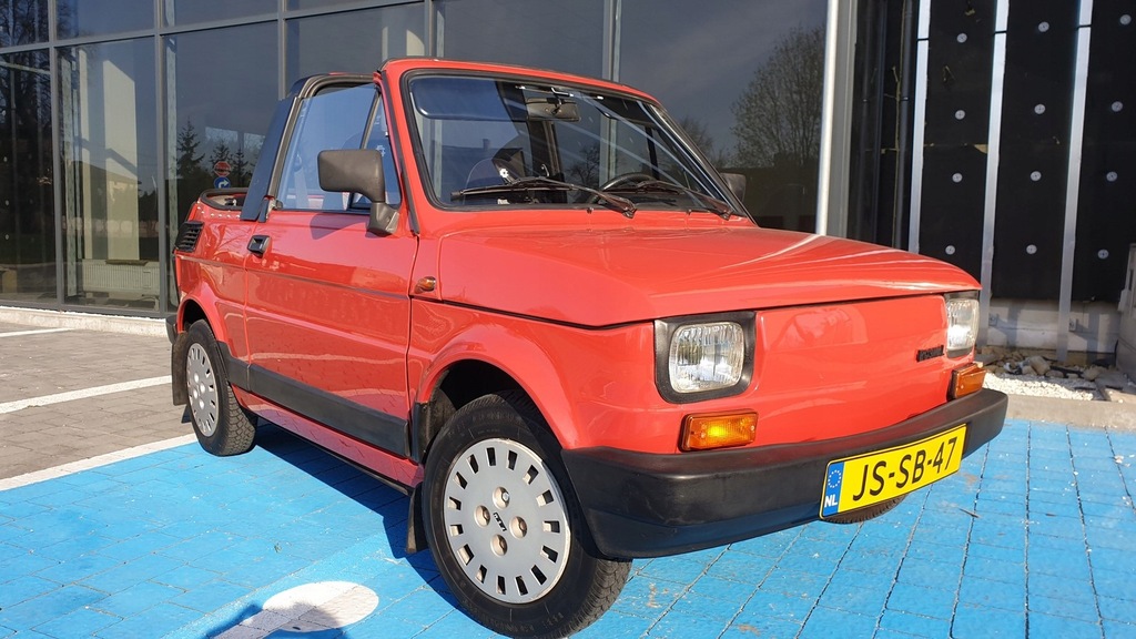 Fiat 126 Bosmal cabrio stan jak nowy fabryczny