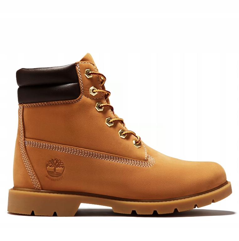 Timberland solidne trapery zimowe trekkingowe logo