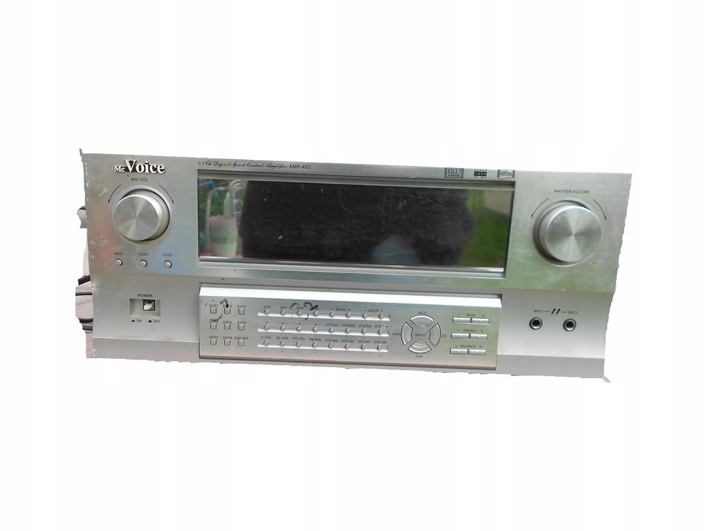 Amplituner McVoice AMP-400 5.1 srebrny