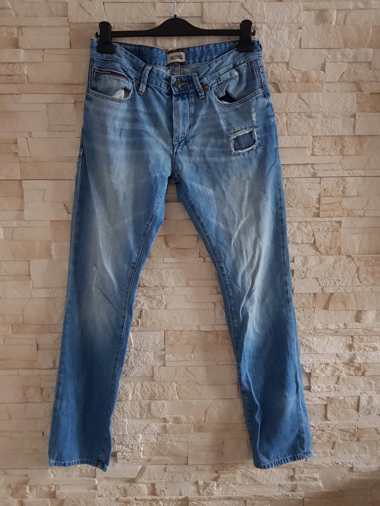 Męskie Spodnie Jeansy Hilfiger Denim 33/34