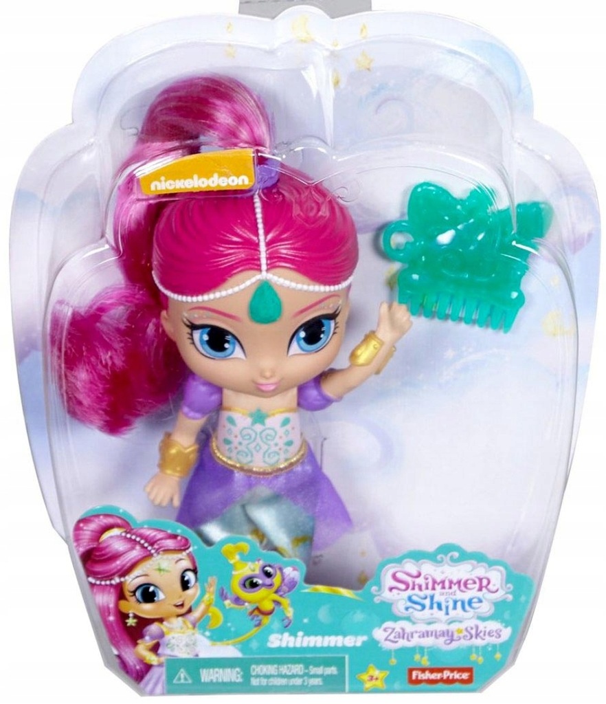 FISHER PRICE SHIMMER ZAHRAMAY SKIES LALKA 15 cm !!