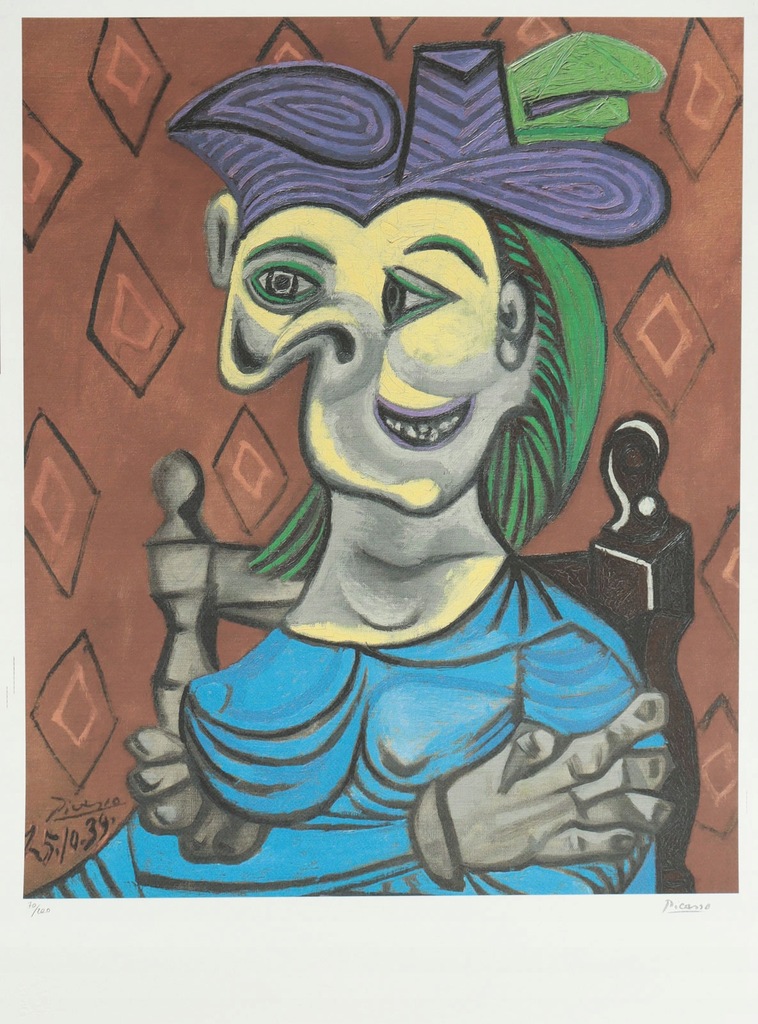 Pablo Picasso (1881 - 1973) "Portret kobiety"