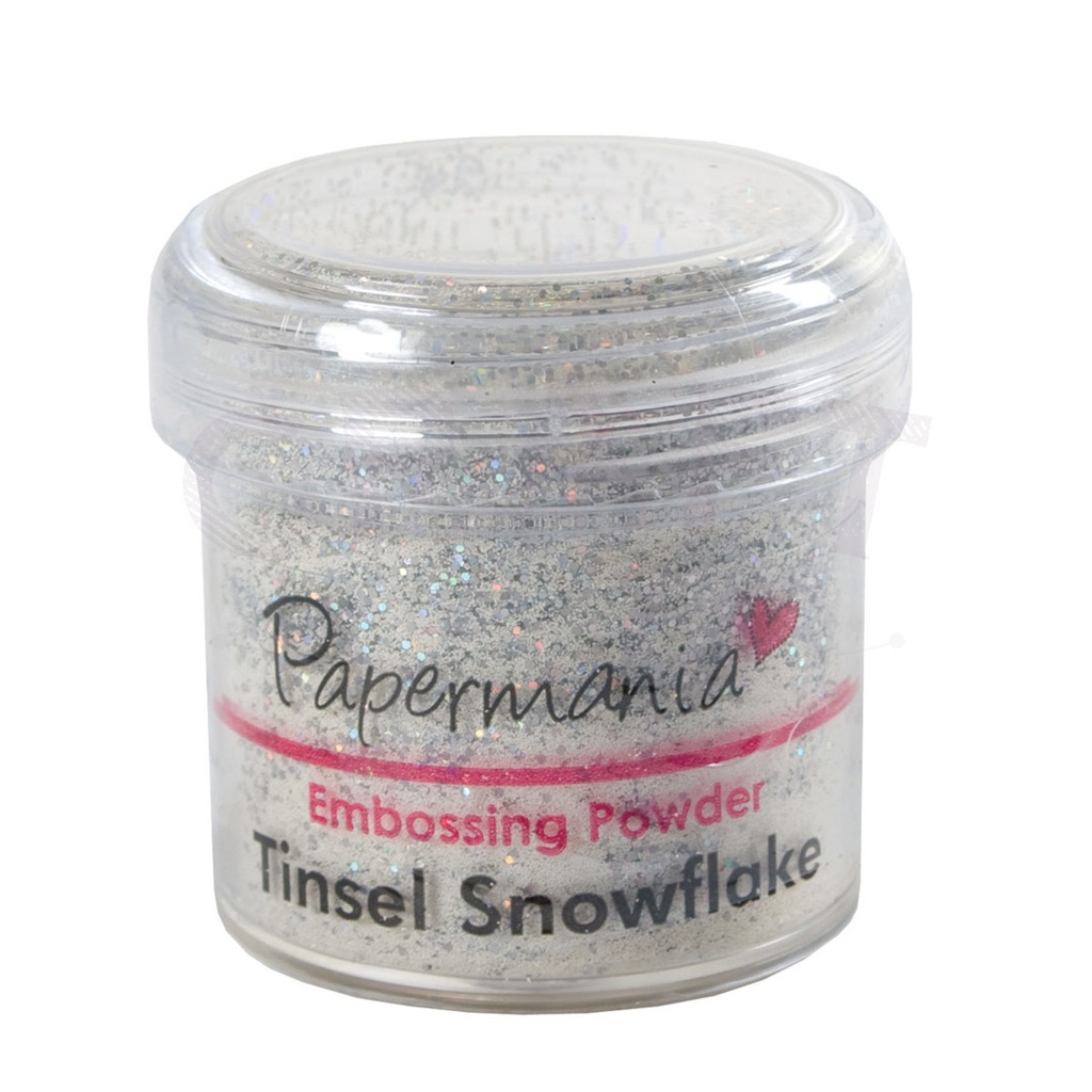 Puder do embossingu snowflake