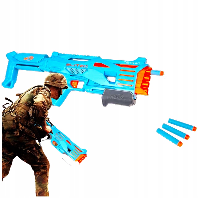 PISTOLET NERF ELITE 2.0 BLASTER KARABIN ZABAWKA 13201627796 oficjalne archiwum Allegro