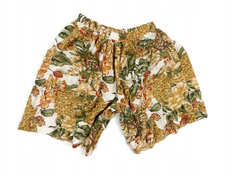 A20849*M&S szorty VINTAGE floral r. 44