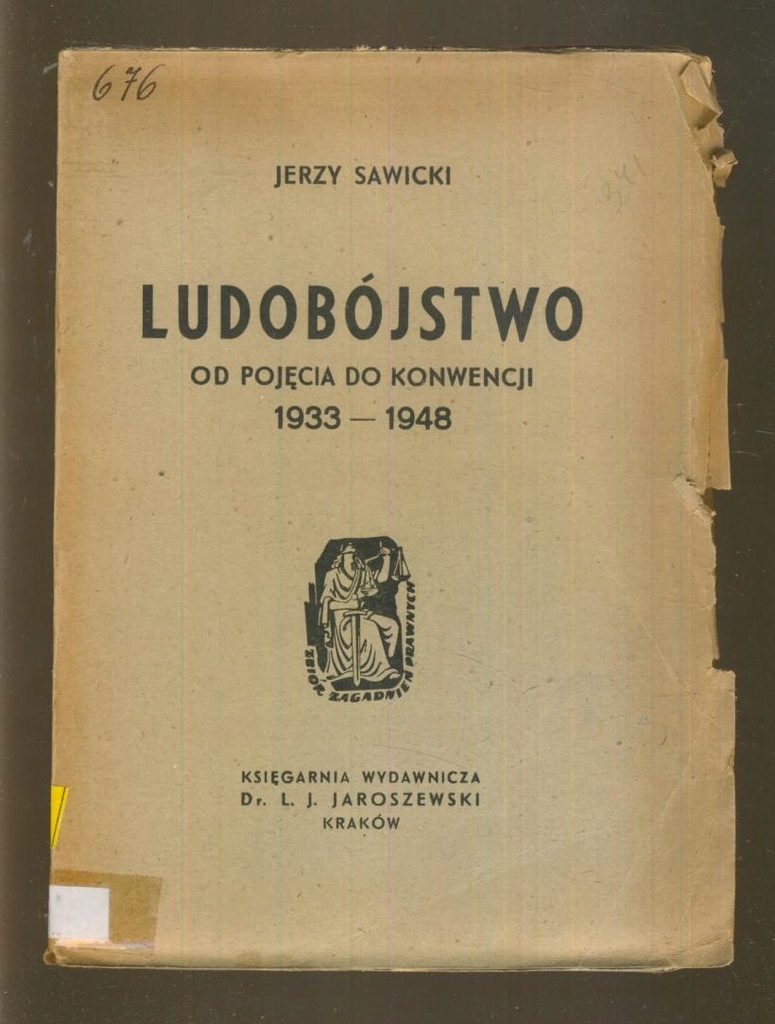 LUDOBÓJSTWO; od pojęcia do konwencji 1933-1948