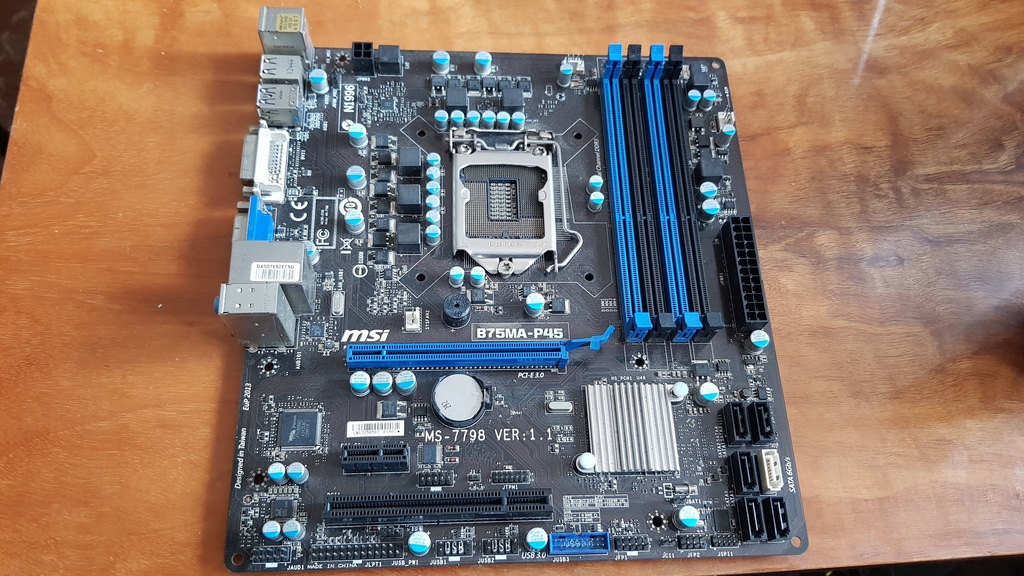 Płyta główna MSI B75MA-P45 MS-7798 VER:1.1 s.1155 - 12251371418 ...