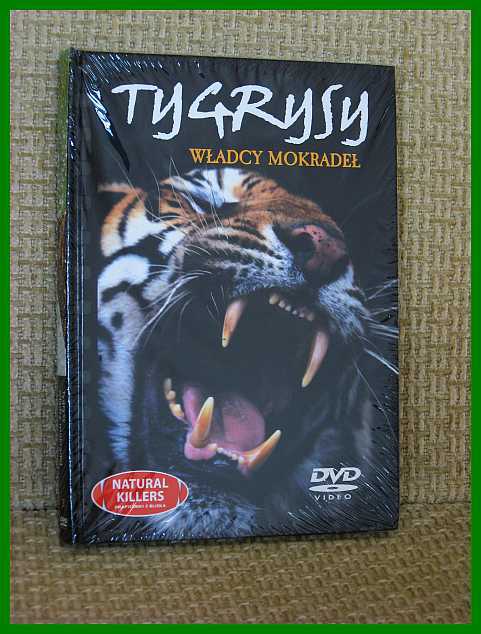 Tygrysy - Władcy Mokradeł - DVD - Natural Killers