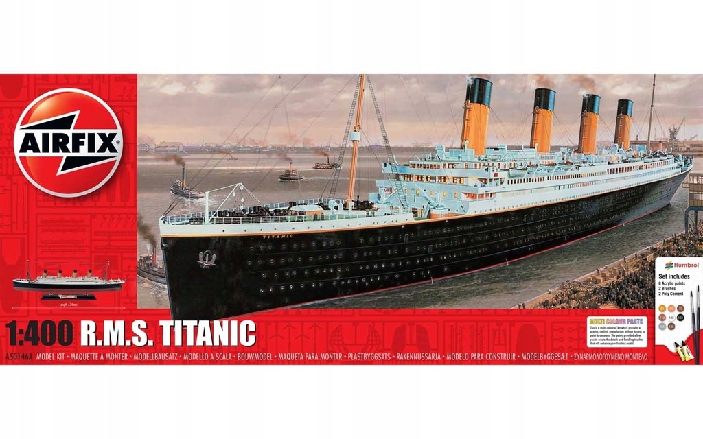 Купить RMS Титаник, подарочный набор Airfix 50146A: отзывы, фото, характеристики в интерне-магазине Aredi.ru