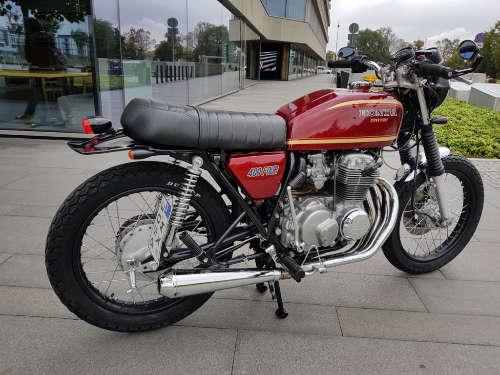 Honda CB400F Super Four. Cafe Racer. Charytatywnie