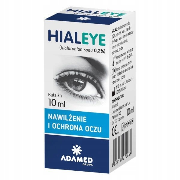 Hialeye 0,2% krople do oczu, 10 ml