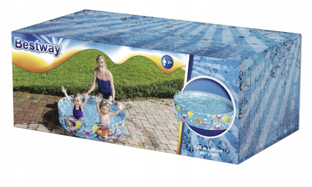 Купить Садовый детский бассейн Bestway 55028: отзывы, фото, характеристики в интерне-магазине Aredi.ru