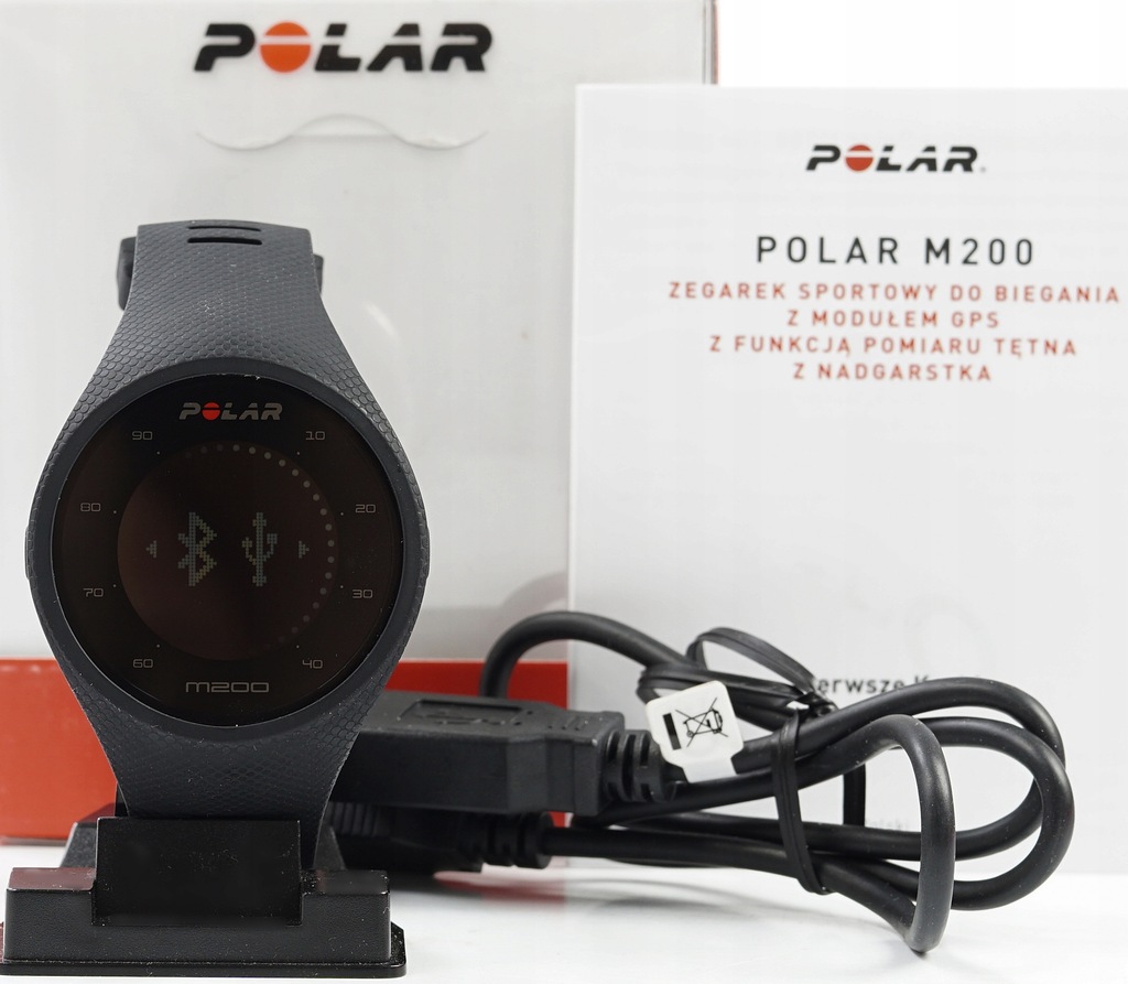 zegarek sportowy POLAR M200 czarny m/l