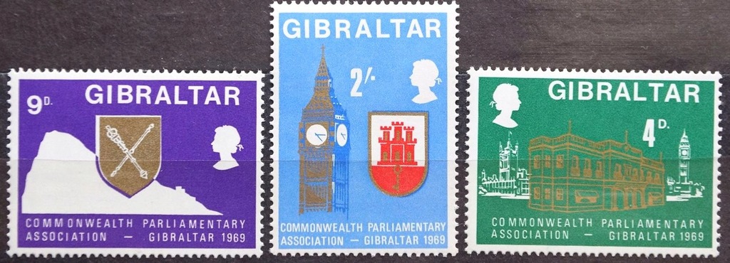 ANGLIA - GIBRALTAR - 1969 - KONFERENCJA PARLAMENTA