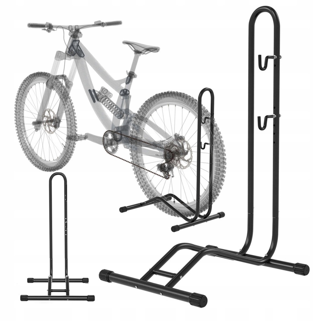 STOJAK NA ROWER UCHWYT ROWEROWY SERWISOWY DO NAPRAWY ROWERU REGULOWNE HAKI