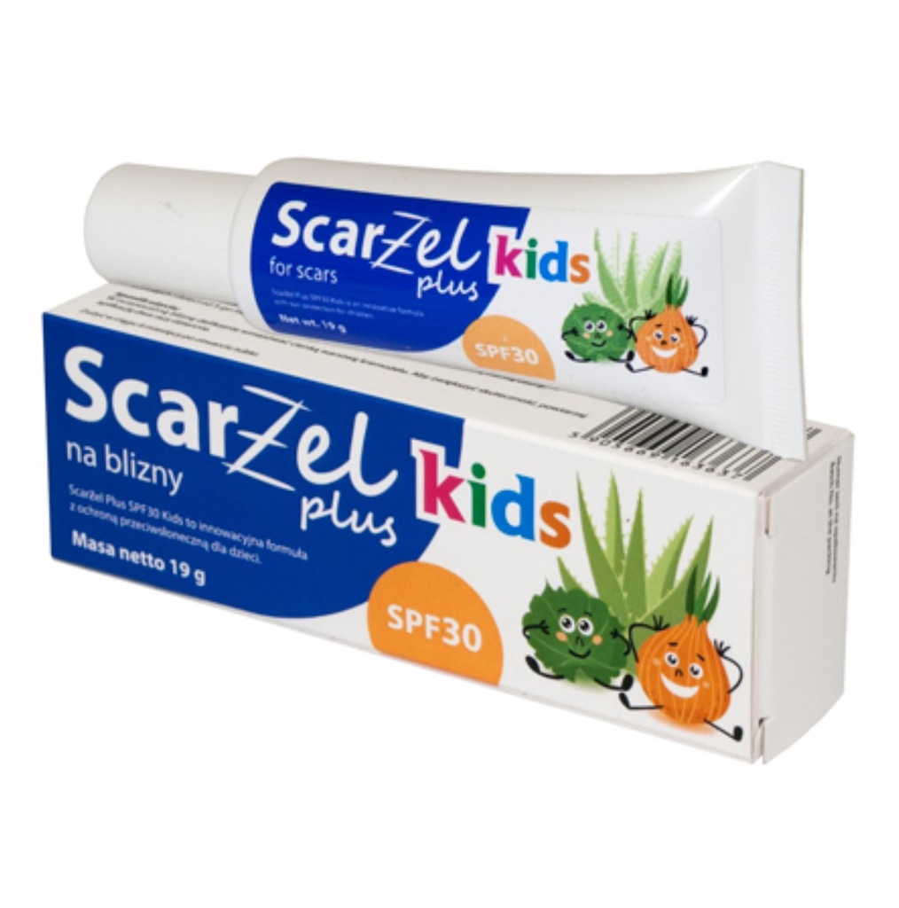 SCARŻEL Plus Kids żel krem na blizny z SPF30 19 g