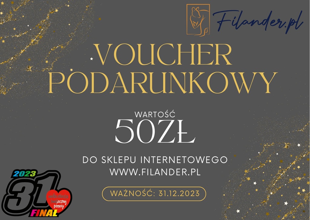 Voucher do sklepu filander.pl - przybory szkolne