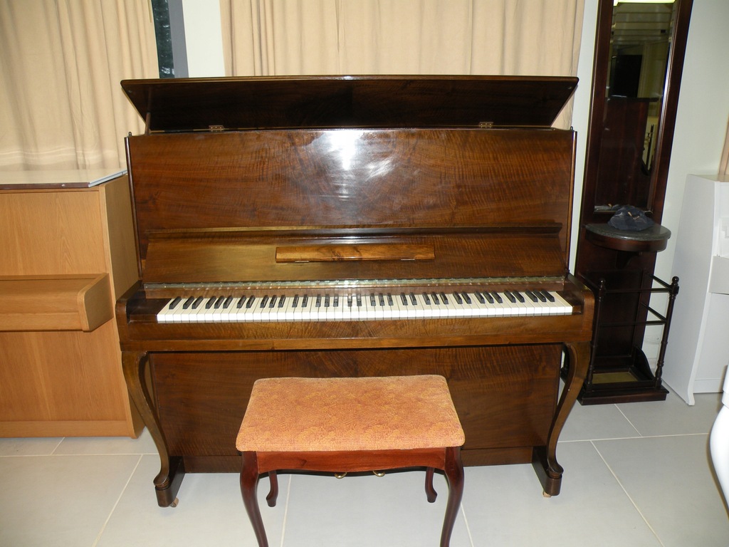 ==Pianino marki AUGUST HOFFMAN 120cm, idealne==