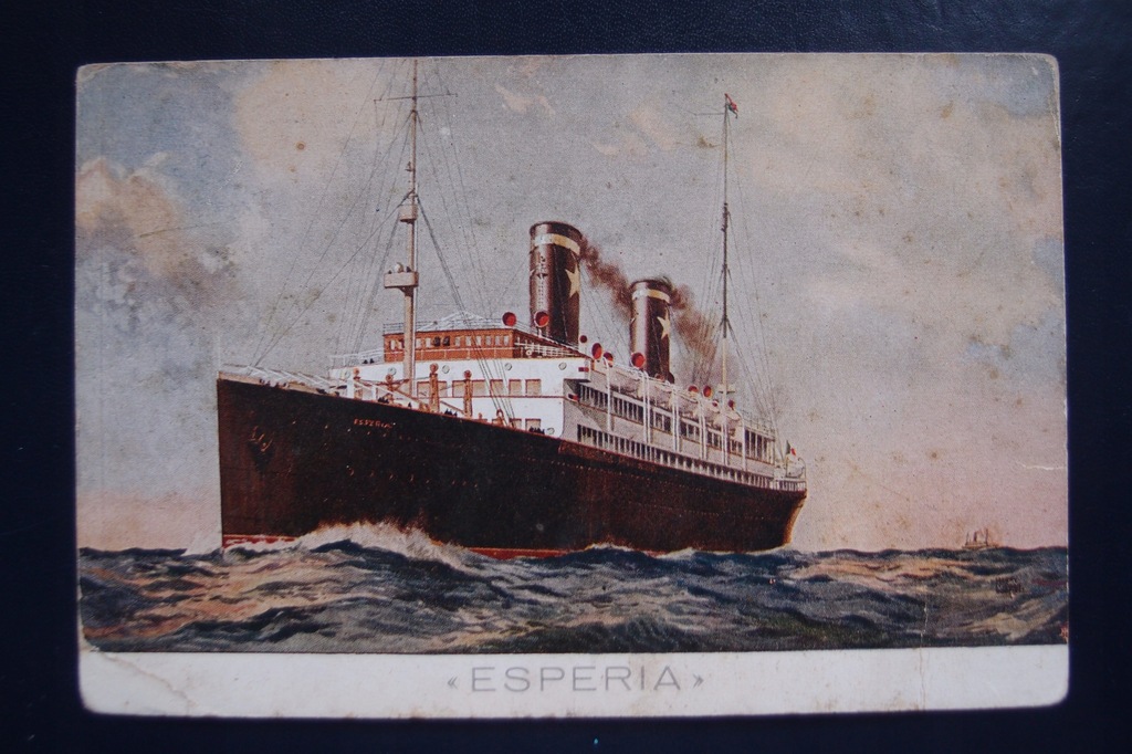 Transatlantyk S.S. " Esperia "