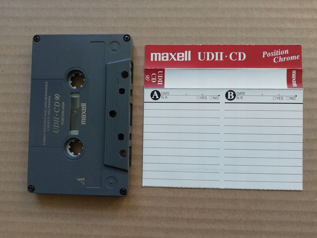 Kaseta MAXELL UD II CD 90