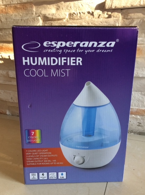 NAWILŻACZ POWIETRZA COOL MIST 2,6L ESPERANZA