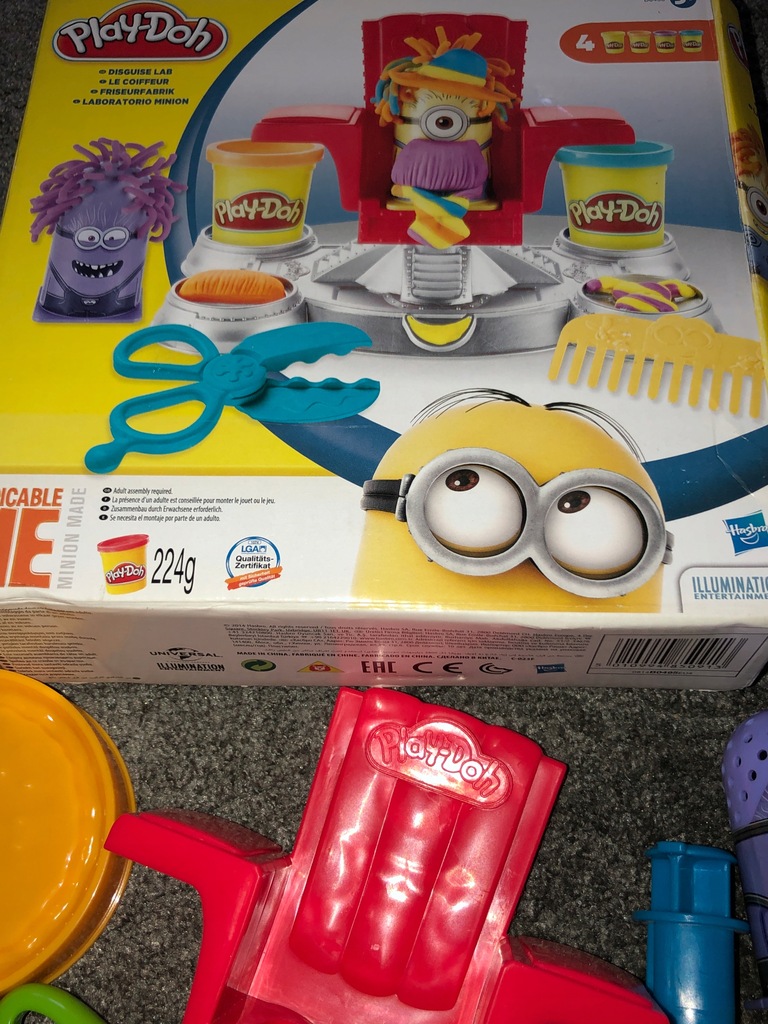 ZESTAW DO CIATOLINY MINIONKI PLAY DOH