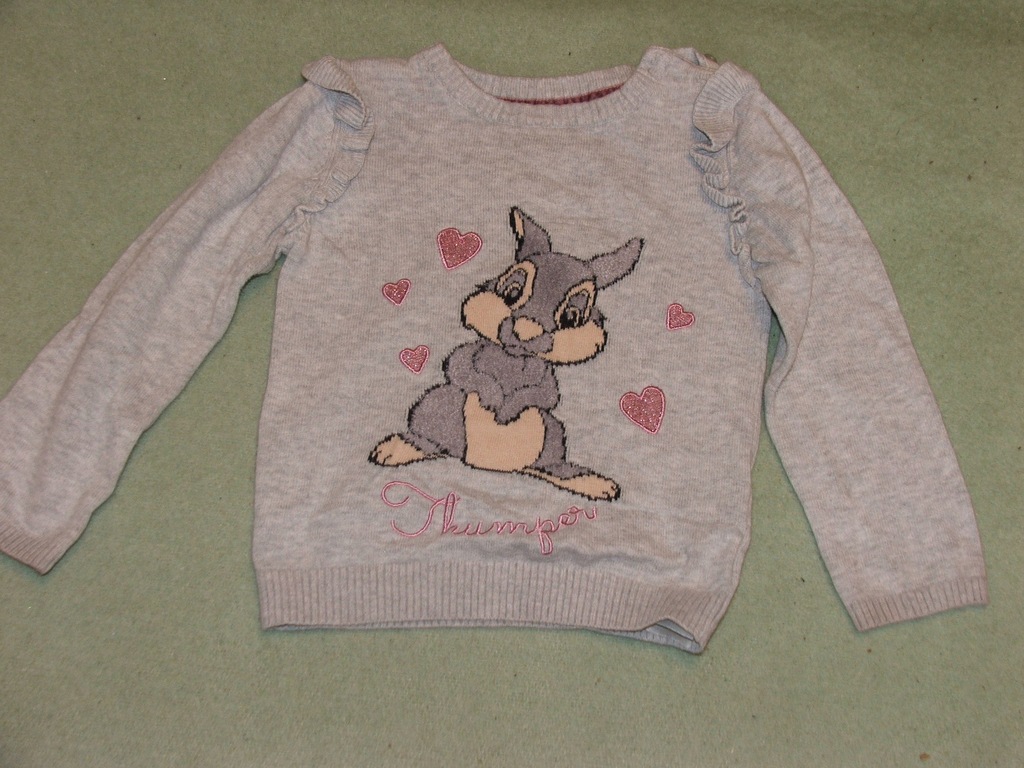 Sweterek z króliczkiem 2-3L Disney