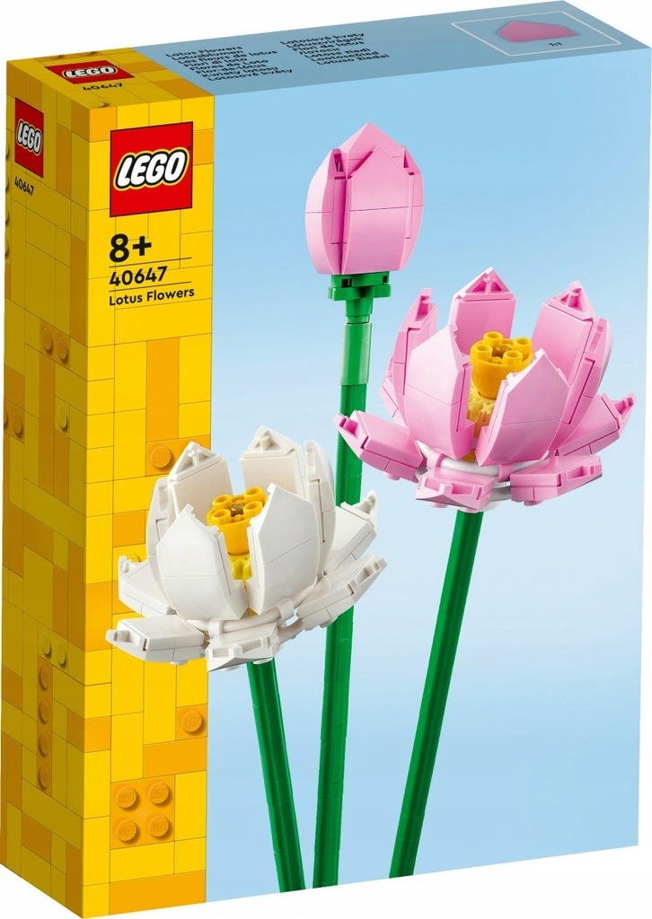 LEGO Klocki 40647 Kwiaty lotosu