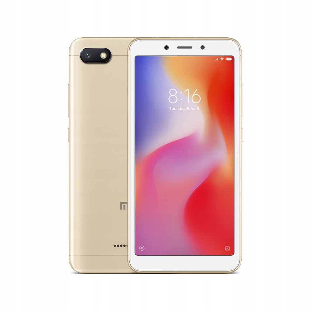 Xiaomi Redmi 6A 2/16GB Gold Złoty