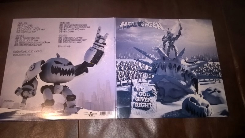 HELLOWEEEN - My God - Given Right first press LP